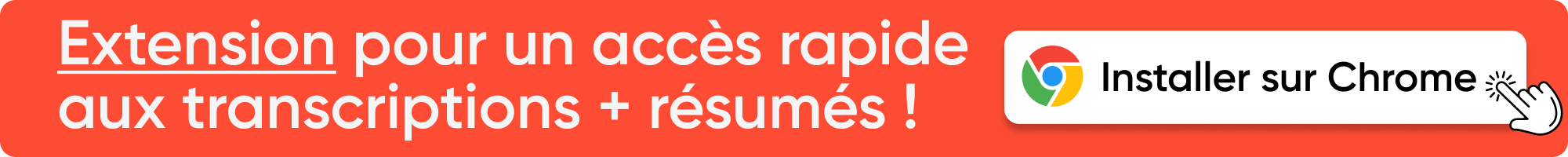 Extension to quick access to transcription and summary. Install in Chrome to use right in YouTube.