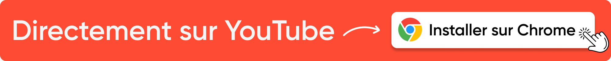 Install in Chrome to use right in YouTube