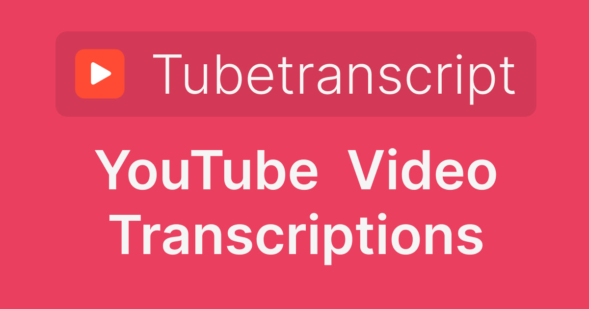 www.tubetranscript.com