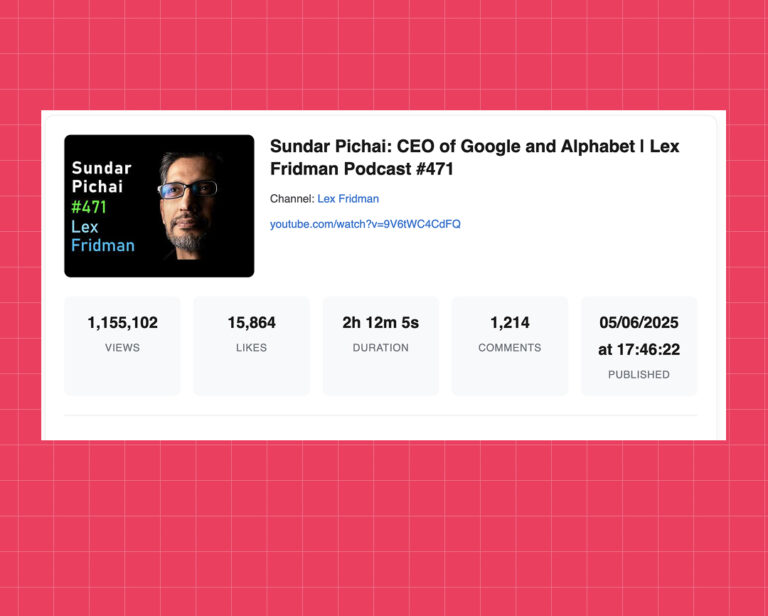 Youtube Data Viewer