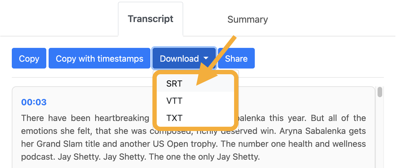 How to Download YouTube Subtitles in TXT, SRT, or VTT
